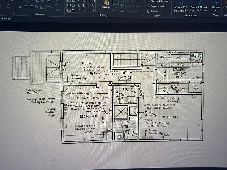 second floor plan