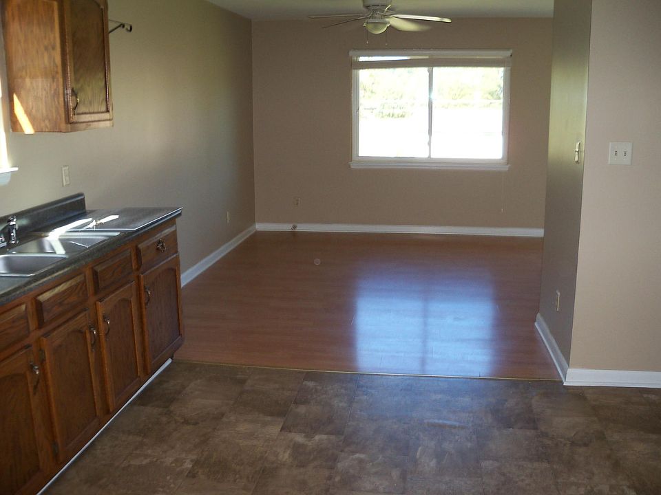 View from Kitchen into living room