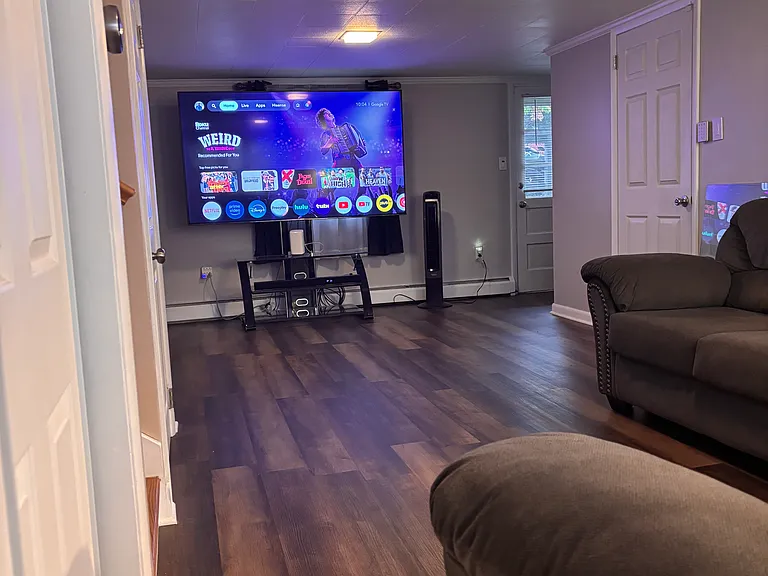 Lower level family room