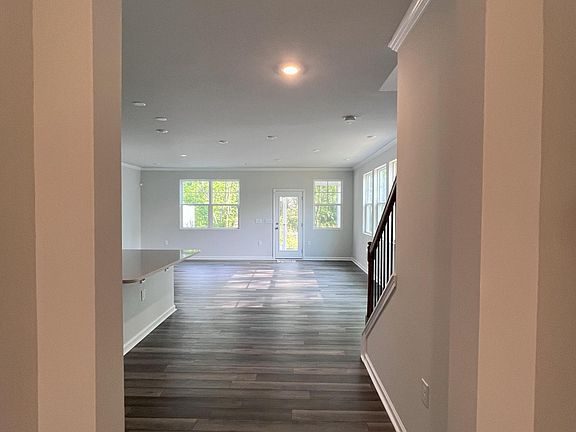 Hall way leading to the Living room