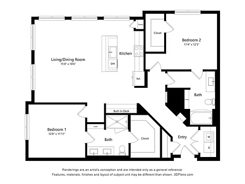 Floor plan B4A