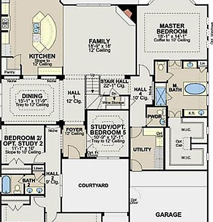 Rhapsody L 1st Floor 3 Car Garage not shown