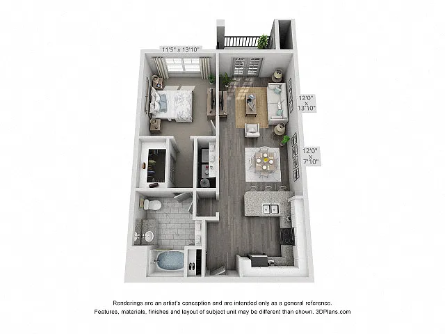 Floor plan Aspen