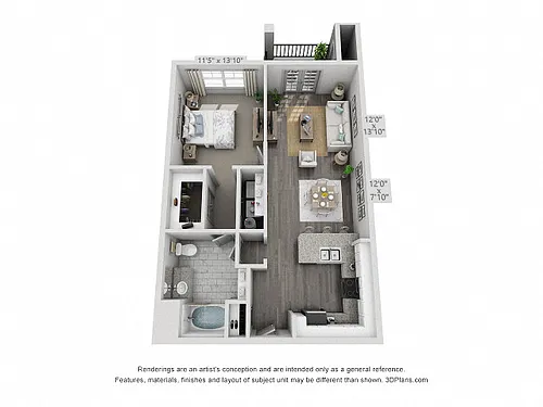 Floor plan Aspen