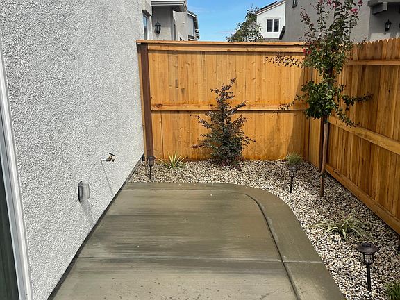 Main Side Yard with Low Maintenance Landscaping