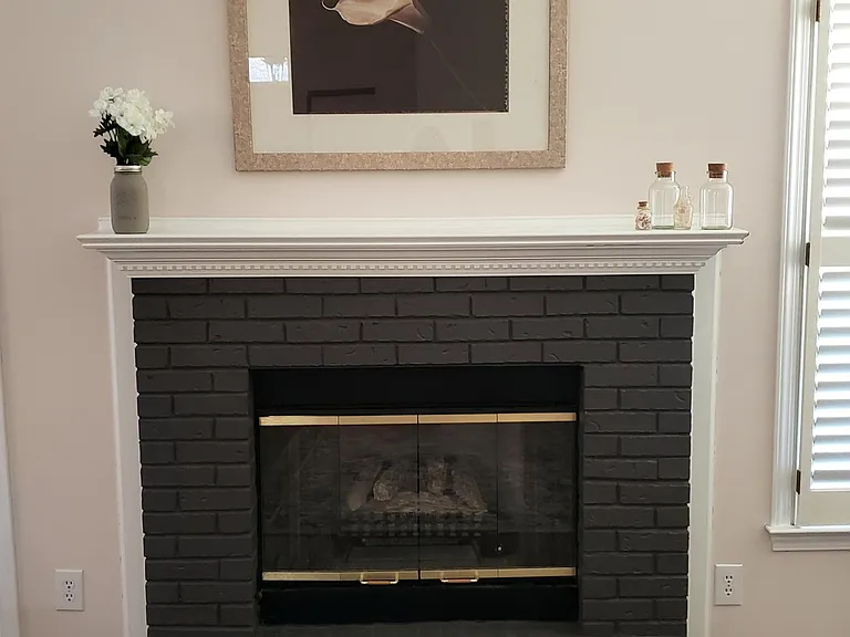 Cozy Gas Fireplace
