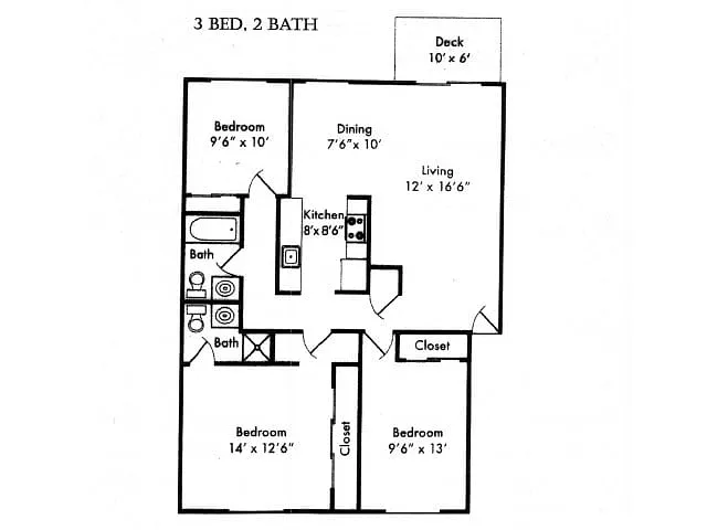 Floor plan 3X2