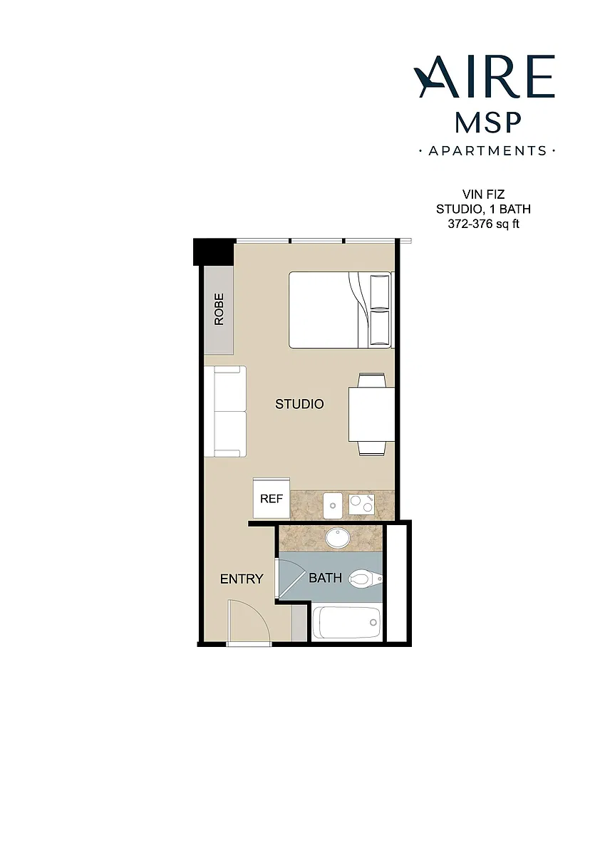 Floor plan Vin Fiz | Furnished