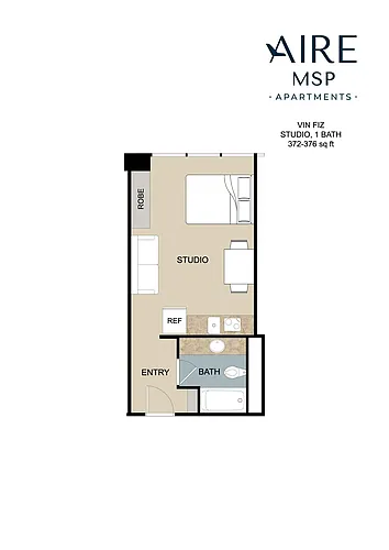 Floor plan Vin Fiz | Furnished