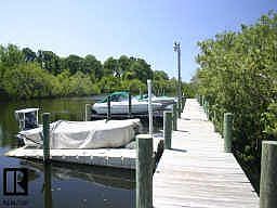 PRIVIATE BOAT DOCK FOR FISHING STEPS FROM YOUR PATIO.