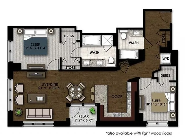 Floor plan C550