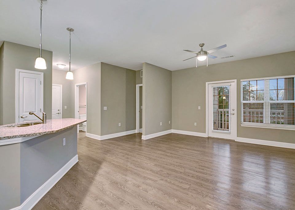Kitchen and Living Room