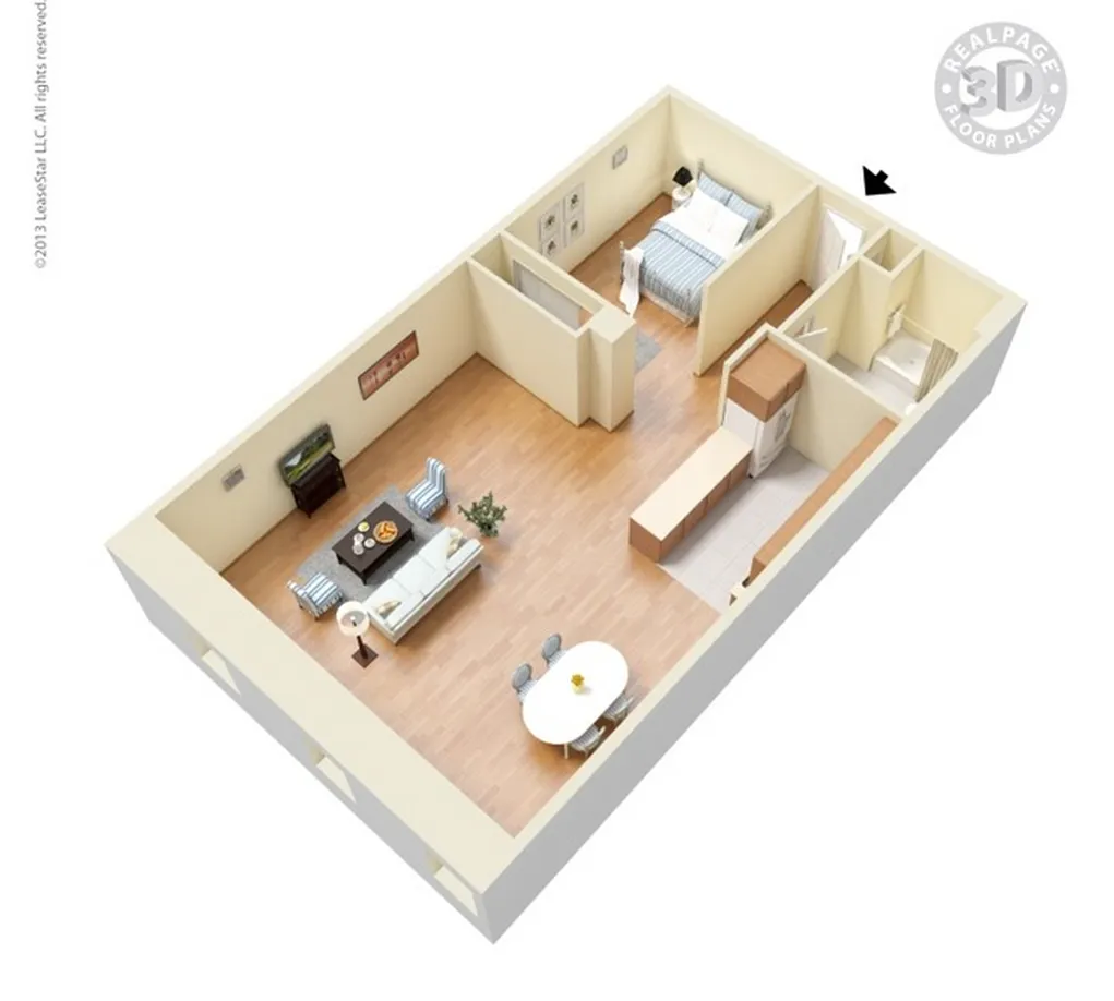 Floor plan 1C