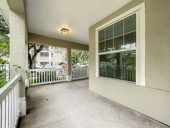 Wrap-around, covered porch