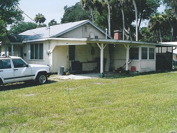 View from carport side