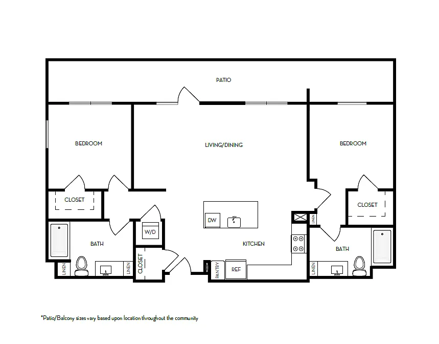 Floor plan 2x2g