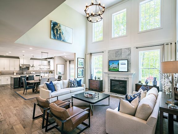 Stunning two-story great room
