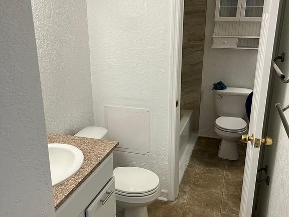 Half bathroom perfect for guests