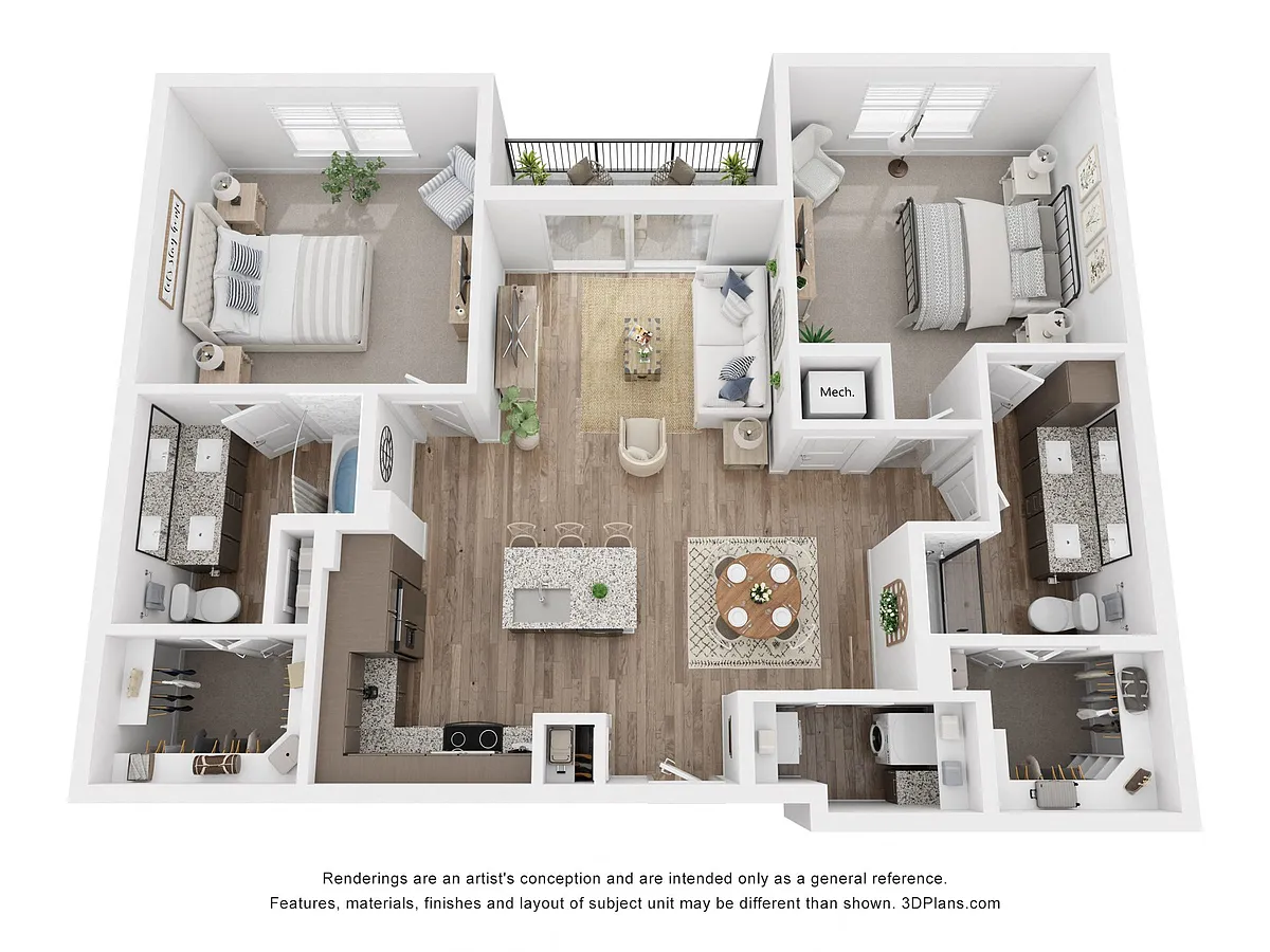Floor plan B3 Gibson