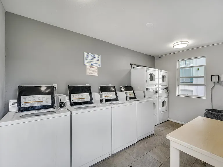 Experience the convenience of a fully-equipped laundry room designed for your comfort.