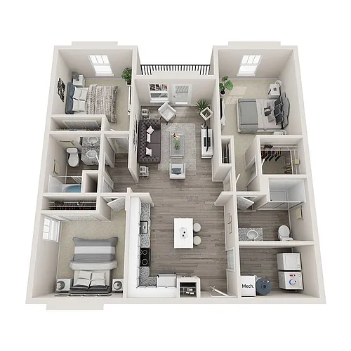 Floor plan C1