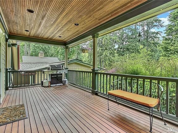 Front porch, french doors enter into kitchen