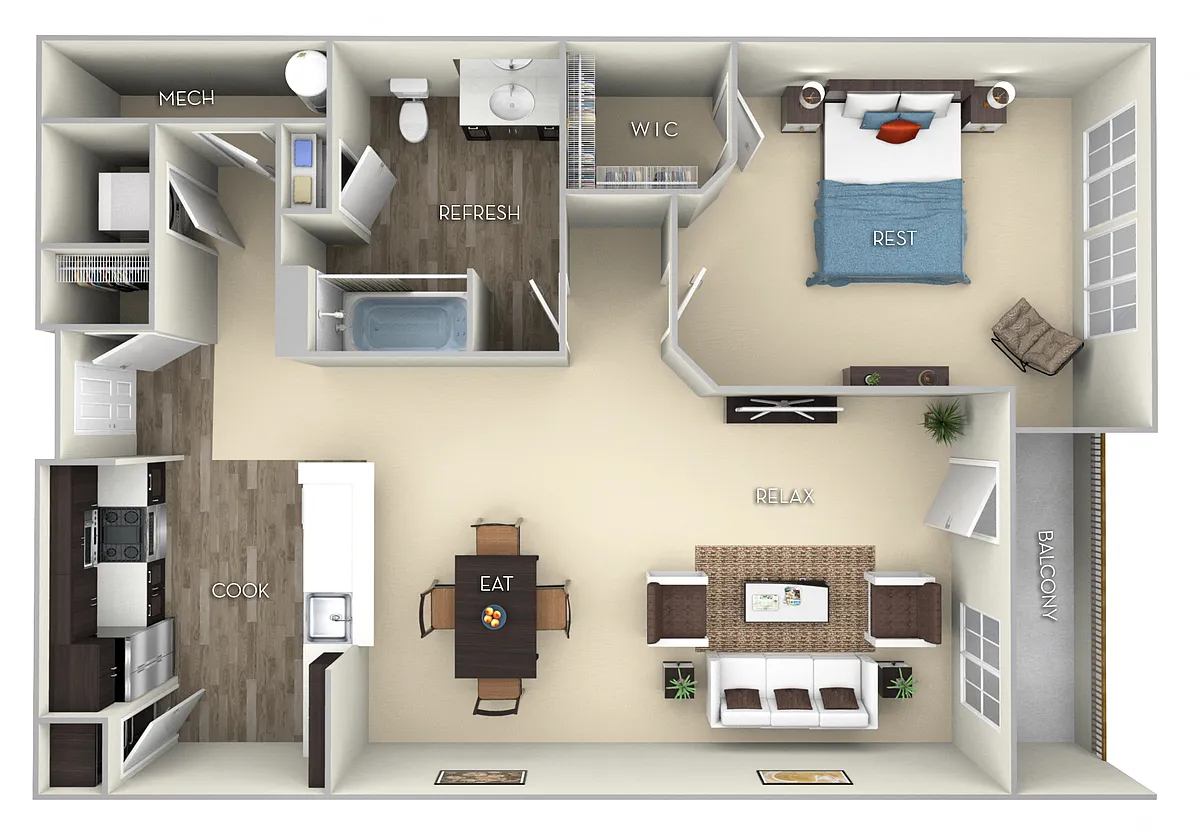 Floor plan Oxford