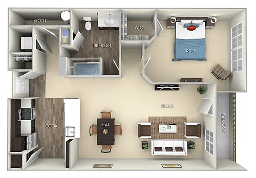Floor plan Oxford