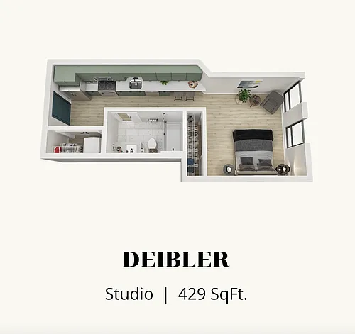 Floor plan Deibler
