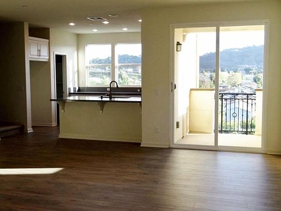 View from Kitchen and Living Room