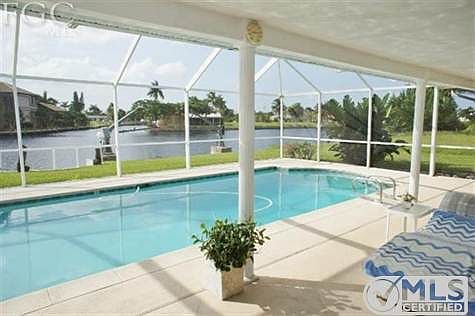 The view from the pool is spectacular for the Annual Boat Parade