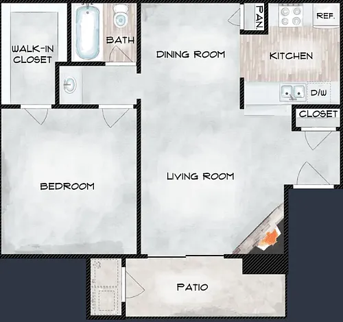 Floor plan A1