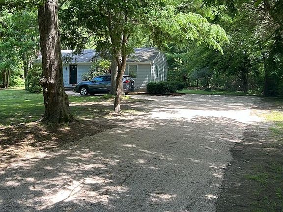 Quiet neighborhood set back from street