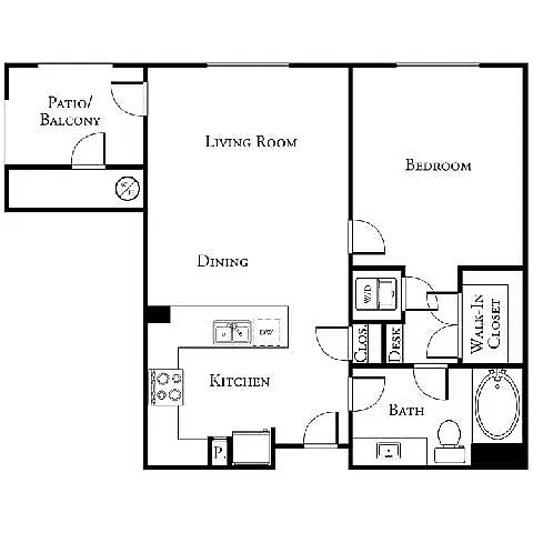 Floor plan 1C1