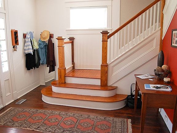 Entry and stairs