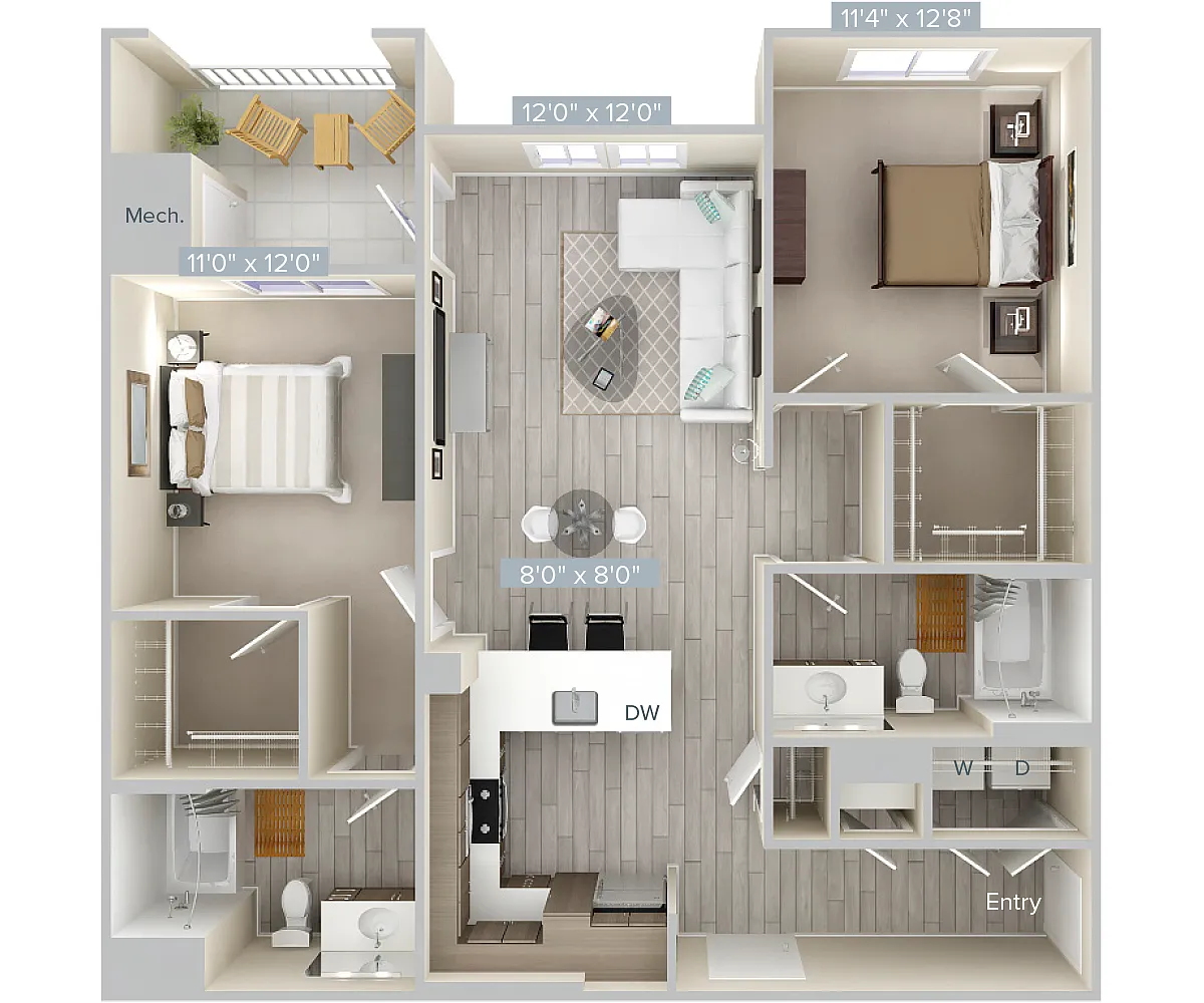 Floor plan B2-1130-2-Gar