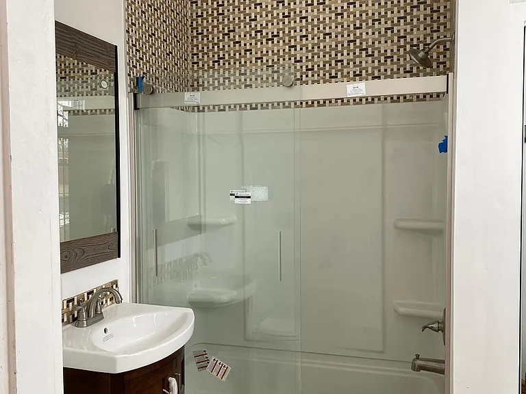 Master EnSuite Bath with Custom Tile