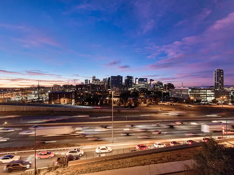 Our ideal location in the Lower Highlands neighborhood looks upon gorgeous city and mountain views