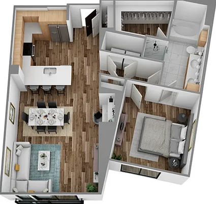 3D K Floorplan 3D K Floorplan