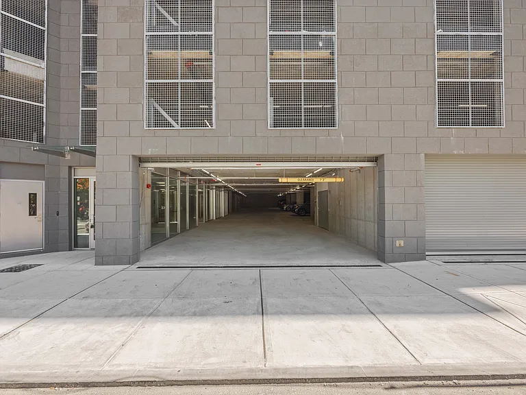 Onsite covered garage