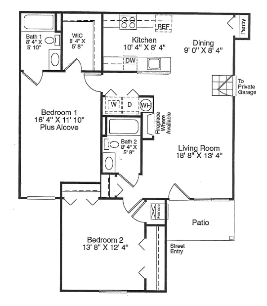 Floor plan The Augusta