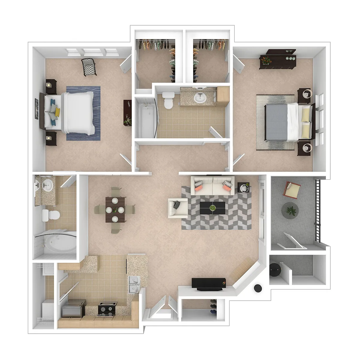 Floor plan B2