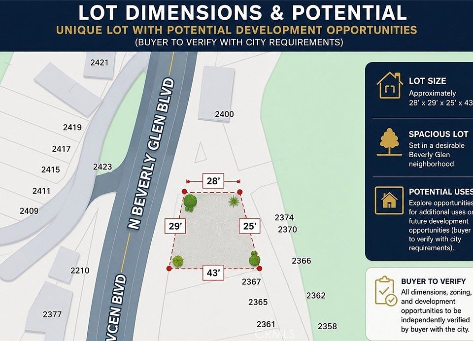 1st image of 2409 N Beverly Glen Blvd Lot 26