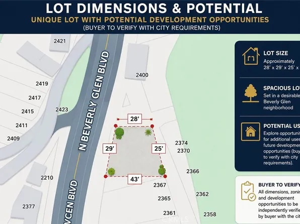 2409 N Beverly Glen Blvd Lot 26, Los Angeles, CA 90077