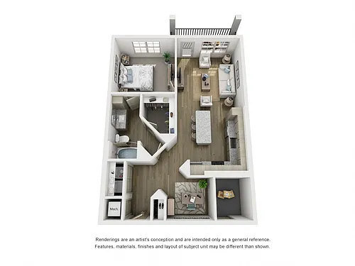 Floor plan A21