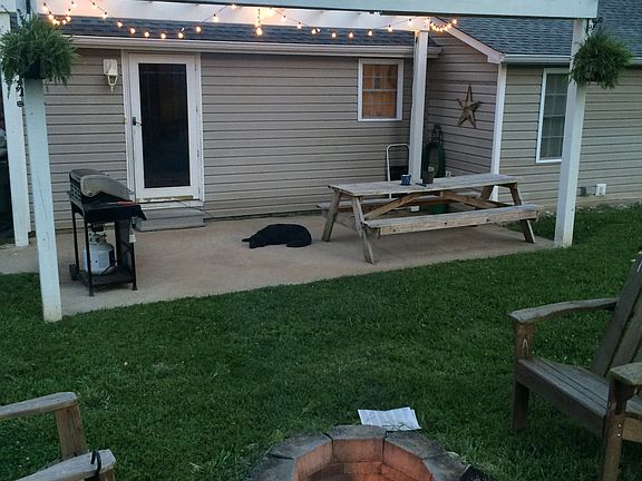Patio and fire pit