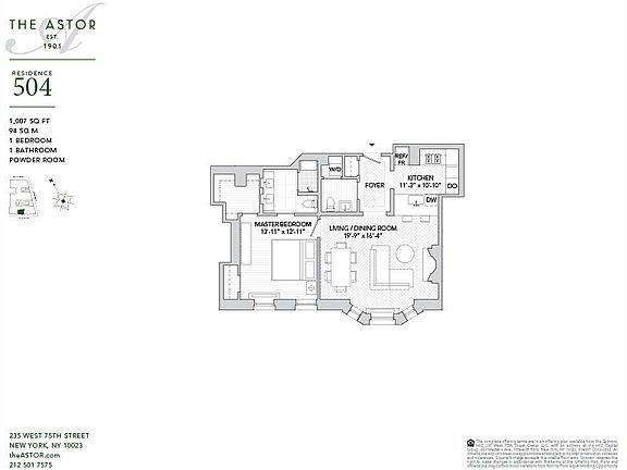2nd image of 235 W 75th St #504