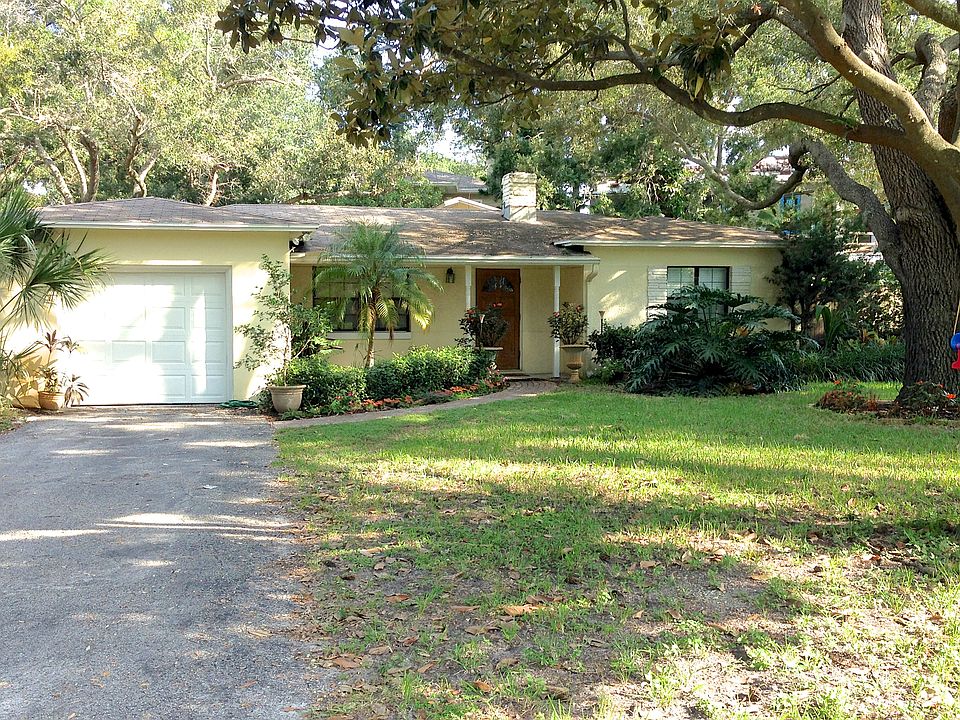 Shaded front Yard