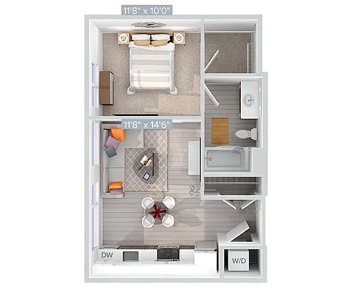 Floor plan A1A-525