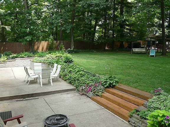 Private yard and patio